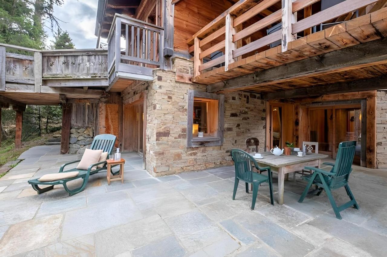 Chalet Ananda Avec Sauna, Baignoire Balneo Et Terrasse Chamonix Exterior photo